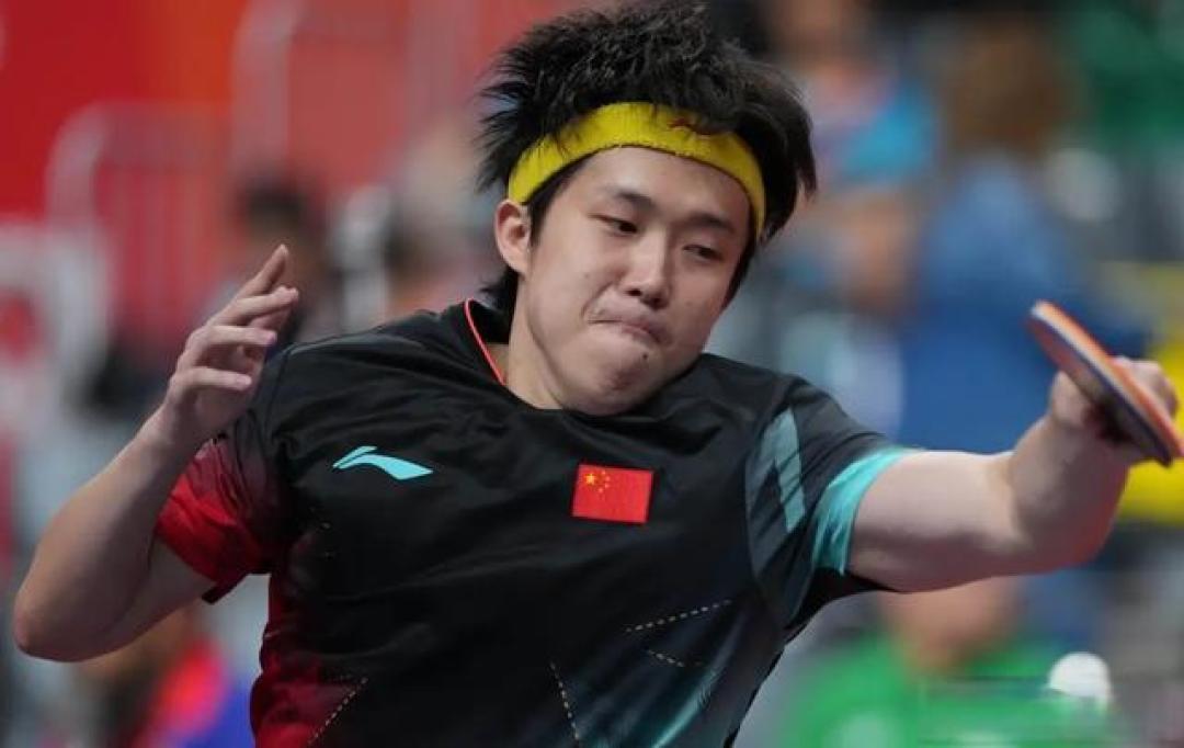 走出失利阴影!林诗栋3比0横扫冯翊新,助国乒男团晋级亚运决赛