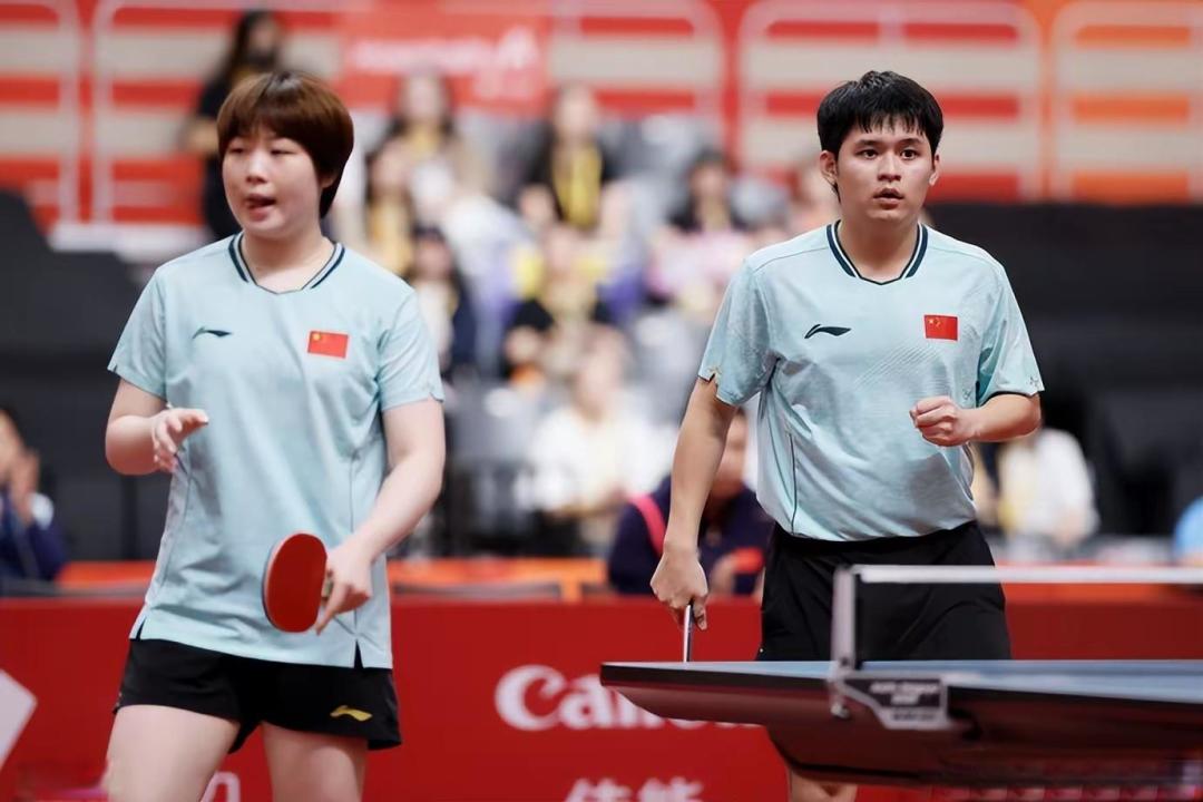 20分钟速胜!王楚钦孙颖莎3-0横扫冯翊新叶伊恬晋级八强