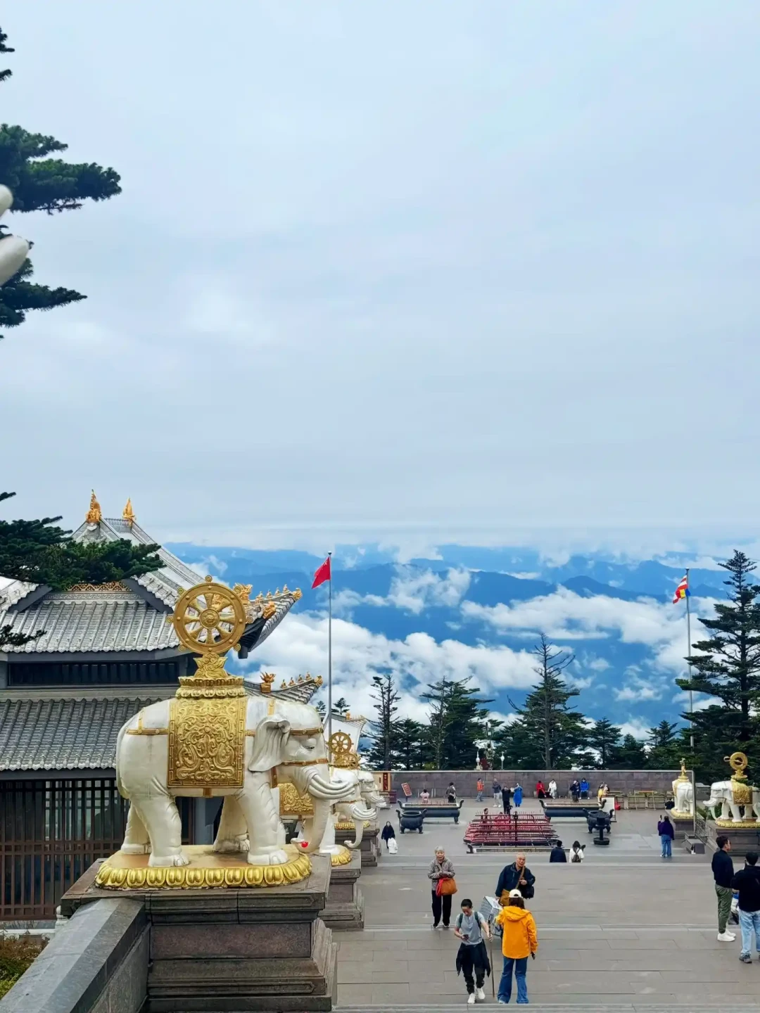 中秋国庆为郭襄上峨眉:山上的