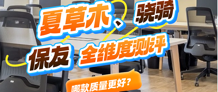 夏草木、骁骑、保友人体工学椅怎么样？从护腰到调节的全维度测评