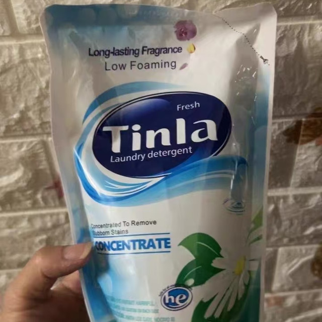 Tinla 天蕾低泡闪洁浓缩香恋柔护洗衣液 500g 补充装✨