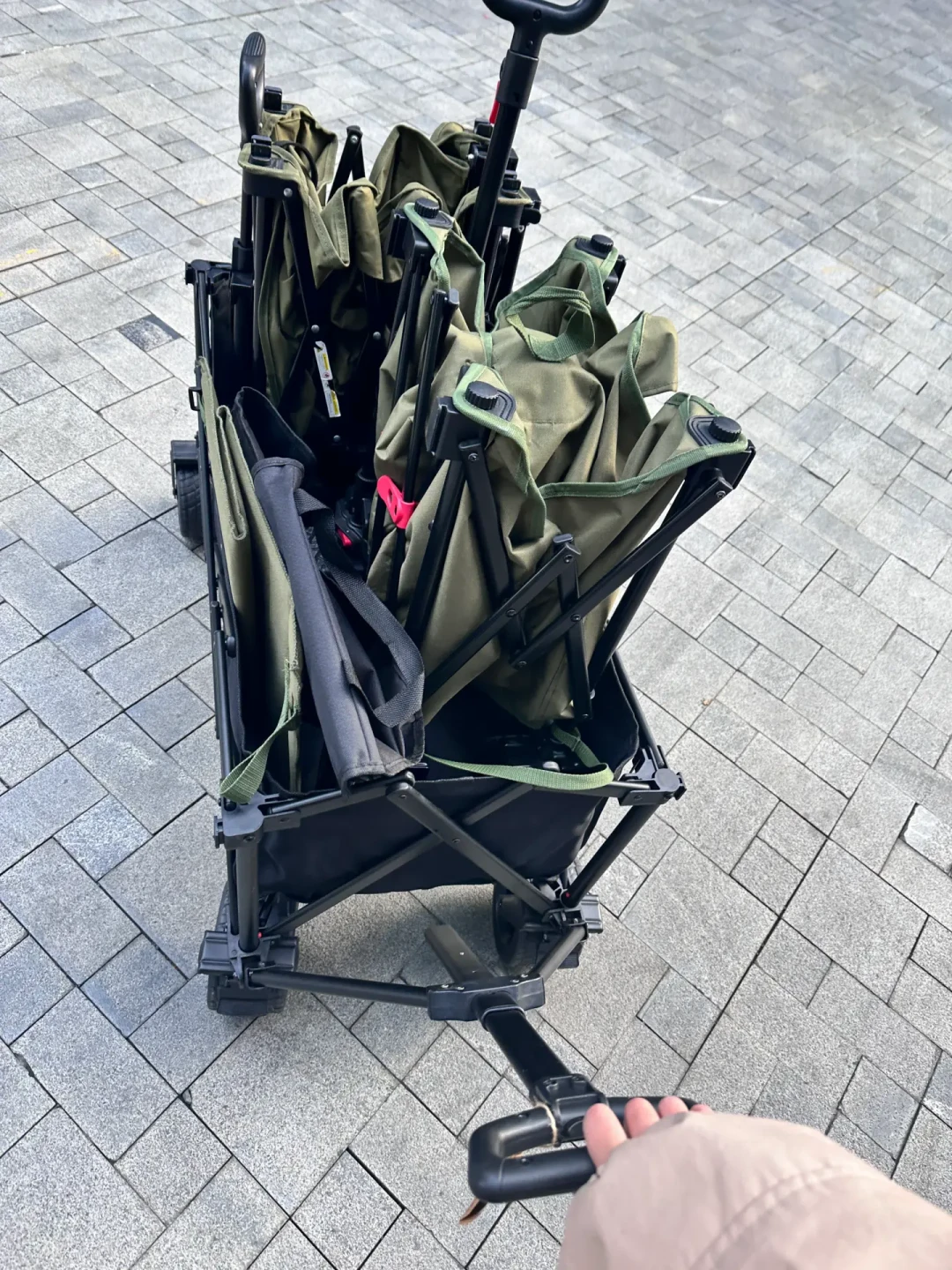 399买的、240挂出的、用3次就脱毛的:牧高笛推车的账我盘完了,国庆前先想清楚买新、租还是收二手