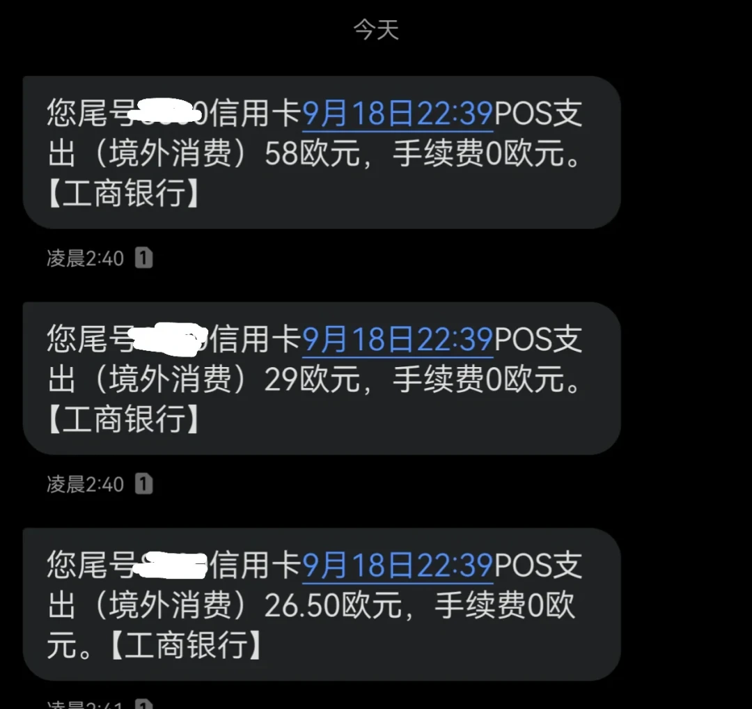 凌晨3笔100欧、0.77美元的“试探”：翻完近一个月的Visa盗刷帖，真管用的防护就这5层