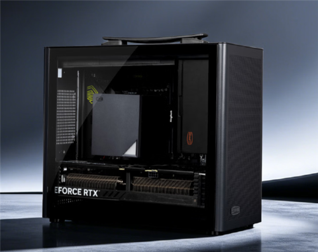 超频三创界C3 N300 MATX机箱首发199元:玻璃侧透面板 便携提手设计