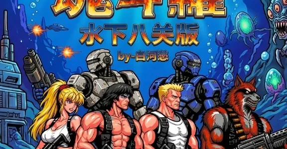 童年最大的谎被做成了真游戏：《魂斗罗》“水下八关”完整版免费发布，考据党先吵起来了