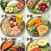 标题:6套营养丰盛早餐