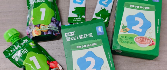 实测｜敏星婴标猪肝泥+牛肉泥+果泥，敏宝补铁这一套够不够用？