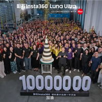 10年累计出货1000万台！影石定下目标冲刺一年1000万台