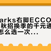 左脚Clarks右脚ECCO吵了356楼：秋招换季的千元通勤皮鞋，三家怎么选一次对完