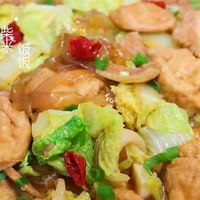 秋冬白菜粉条炖菜做法