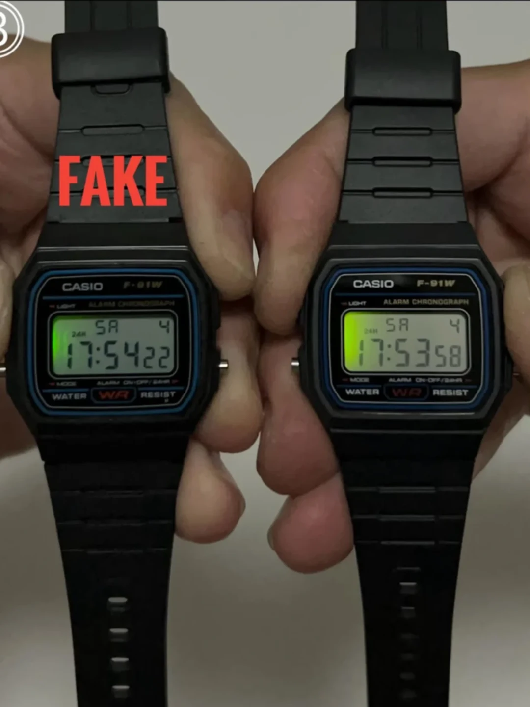 长按能出CASIO,也不能证明它是真的:假卡西欧