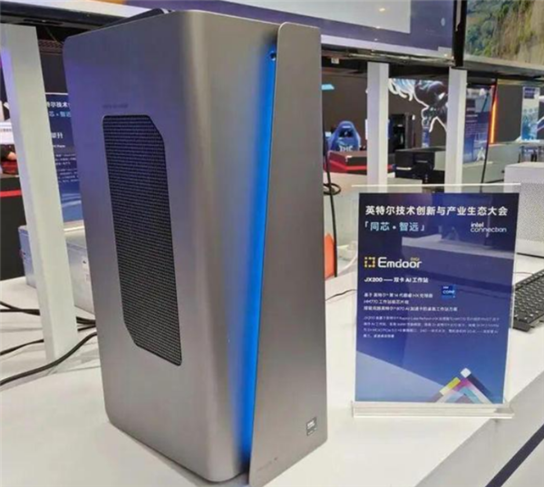 亿道JX200双卡液冷AI工作站正式首发:20.4L小体积、240 AIO液冷