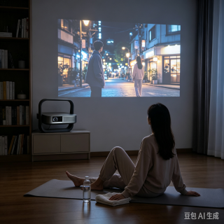 租房搬家神器？这投影比保温杯还小