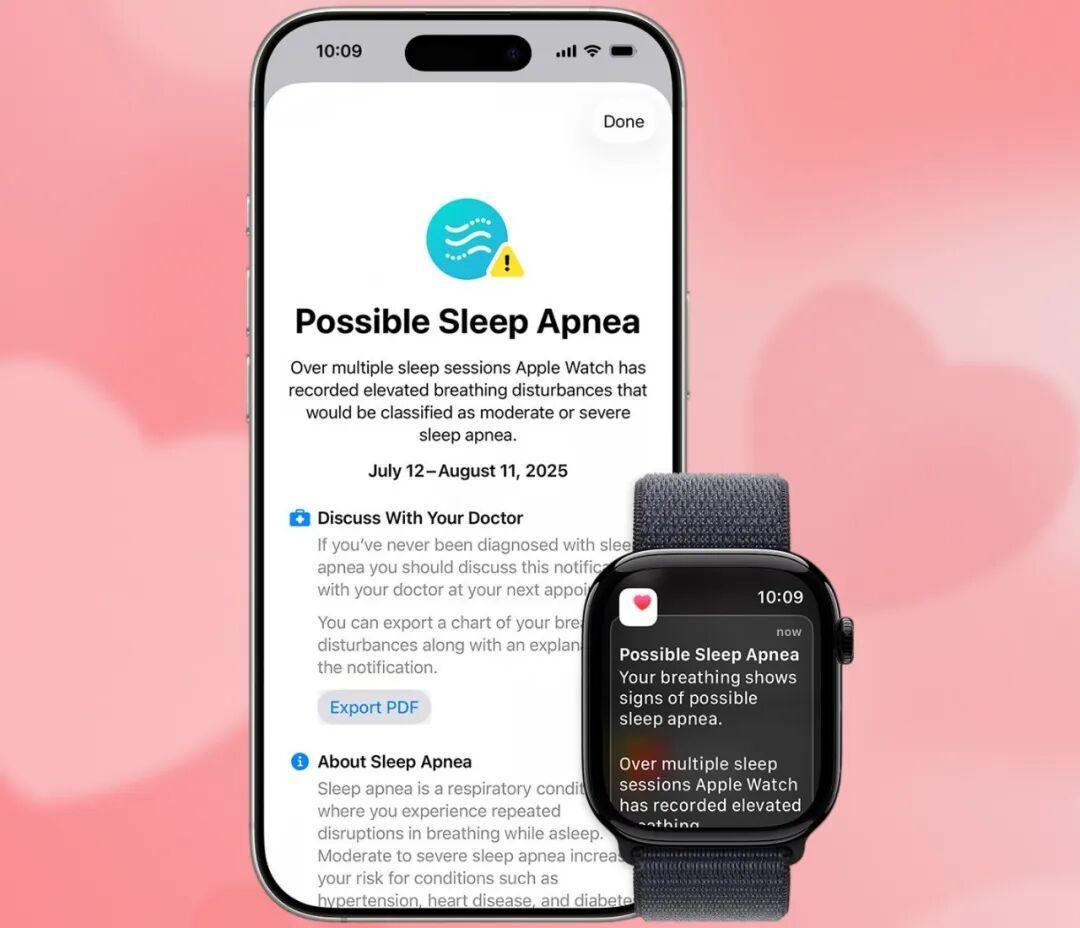 国行 Apple Watch 的健康账我全核完了：睡眠呼吸暂停9月4日已获批、就等一次OTA，房颤历史3月上线但只给确诊人群，高血压通知还没批、跑口岸改区的成功率忽高忽低——S10之后国行被砍快充才是硬件真阉割，S12国补叠教育优惠2300档、京东S11只要2294；首发党、S9-S12钉子户、打鼾疑病党、改区党、港版党、SE3预算党，动作线我替你分人群划好了