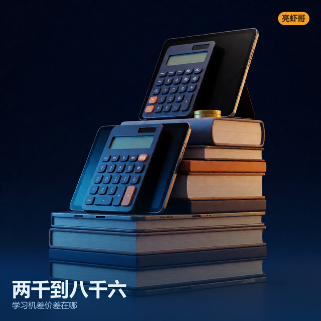 你给娃挑学习机，1999到8649这笔账算给你看