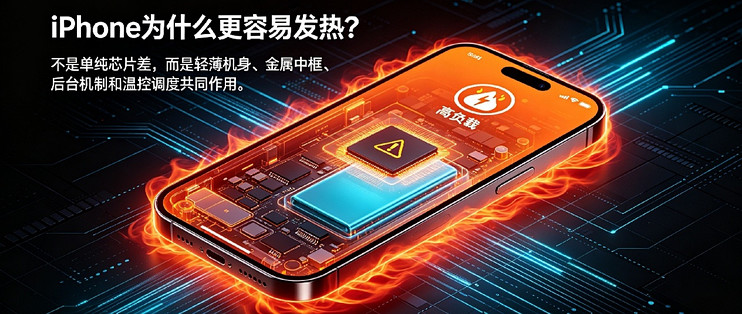 iPhone为什么比安卓更容易发热？不是芯片，这5个底层差异没人说