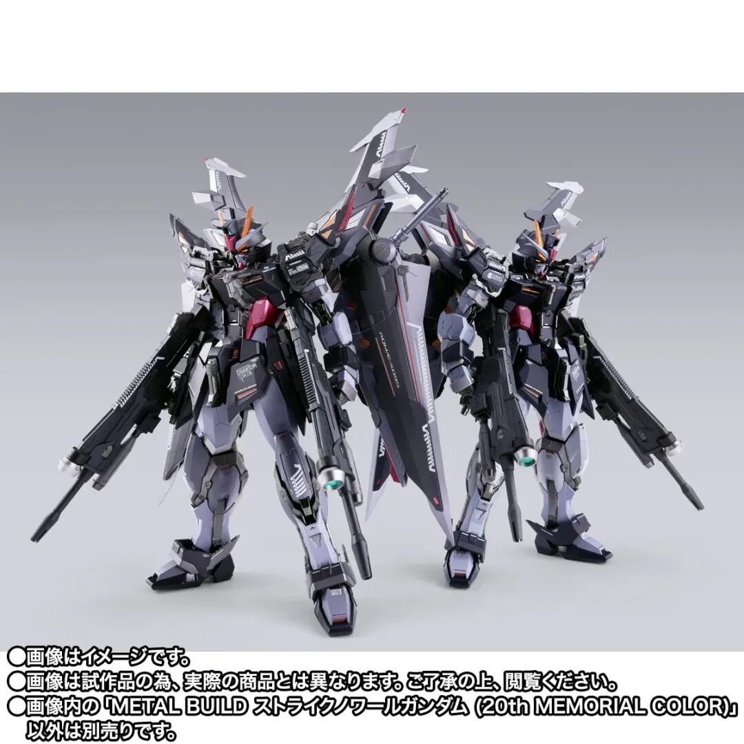 魂店 METALBUILD 漆黑强袭高达 20 周年纪念配色公布,9 月 25 日开启预订