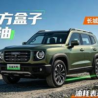 实测长城大狗混动版油耗打脸“方盒子=油老虎”，和捷途旅行者混动版谁更值？