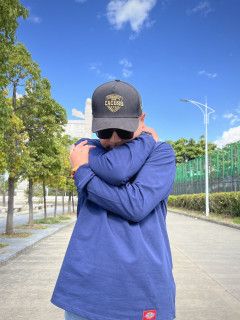 秋日长袖实穿分享：Dickies 320g藏青色这样搭