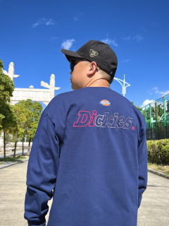 秋日长袖实穿分享：Dickies 320g藏青色这样搭