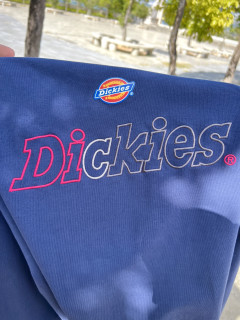 秋日长袖实穿分享：Dickies 320g藏青色这样搭