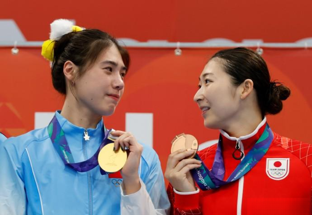 张雨霏的“东京安可”:4金1银、0.03秒和两次眼泪,这本剧本里没有退役,也没有交棒