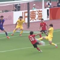 19岁宁波少年一脚终结40年魔咒！中国男足亚运破韩虽败犹荣