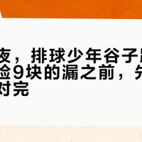 国庆前夜，排球少年谷子跌到1折：去捡9块的漏之前，先把这三笔账对完
