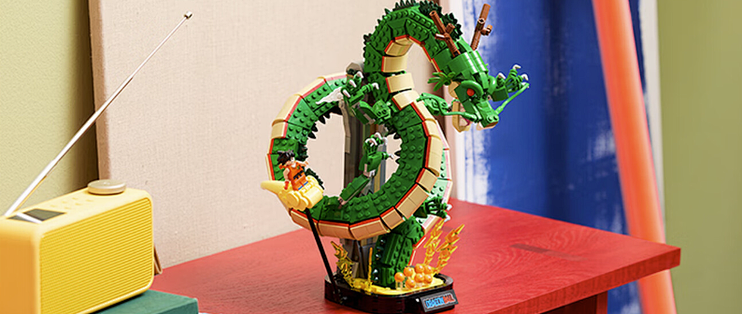 四十年了，乐高做出了龙珠的神龙