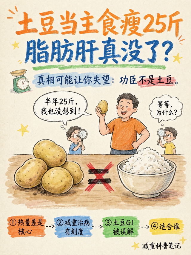 半年瘦25斤，脂肪肝逆转！每月伙食费仅300元，这进阶之路硬核