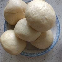 丝麦耘全麦粉蒸出来的馒头，真的香喷喷