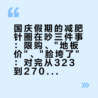 国庆假期的减肥针圈在吵三件事：限购、"地板价"、"脸垮了"：对完从323到2700的真实晒价帖和一份欧洲共识，准备开针、停药或等新药的你，先把三本账对完