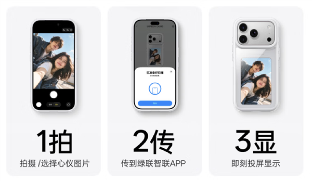 278.8元!绿联推出iPhone 17/18 Pro系列彩色墨水屏手机壳:NFC无源传输 0耗电