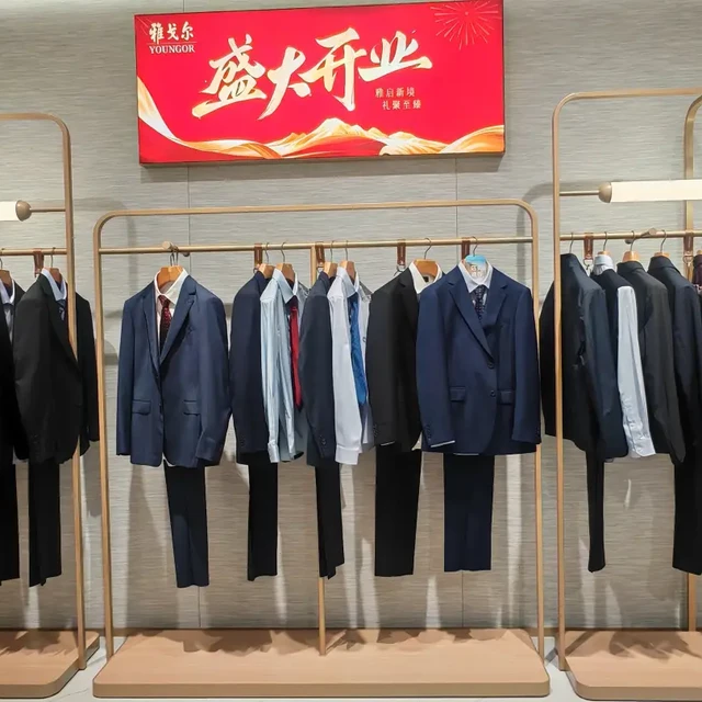 商场中庭的雅戈尔特卖190元起：对完今年7场巡展内购公告和渠道账本，1楼展桌和3楼柜台真不是一回事