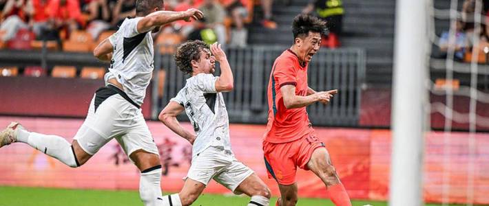 国足0-5惨败巴勒斯坦，6分钟连丢2球，两场热身赛共失8球