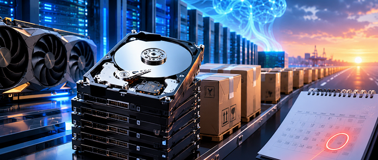 AI最缺的不是GPU：硬盘订单排到2029年
