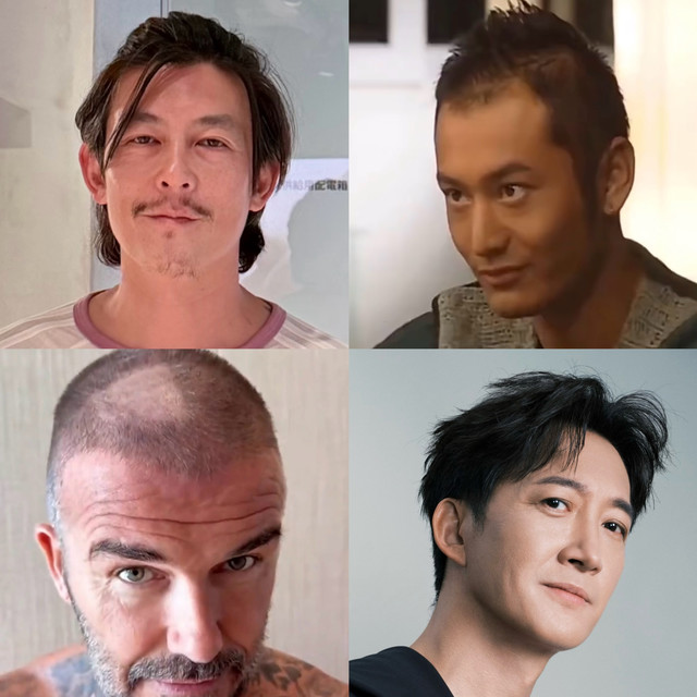 中年男人变油腻，不怪“发福”，都毁在这5种“发型”上