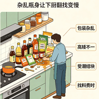 厨房调料区整理与密封罐选购指南