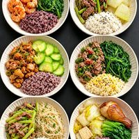 标题：6款打工人减脂餐合集｜荤素搭配，好吃饱腹，一周不重样