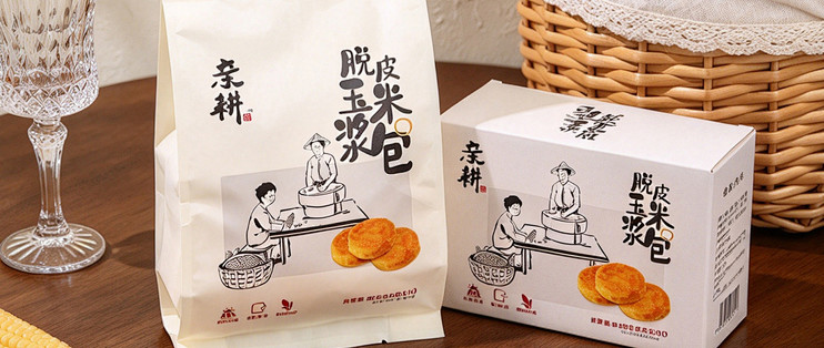 脱皮玉米浆包｜把山野温柔，揉进一口黏糯烟火里