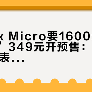 Codex Micro要1600元、“祖国版”349元开预售：双11买“AI仪表盘”前，先对三个信号，再算四笔账
