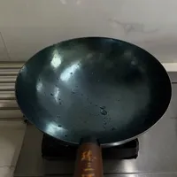 「已开锅」的臻三环，第一颗煎蛋还是粘了：对完四套口径才发现，烤蓝只防锈、不防粘