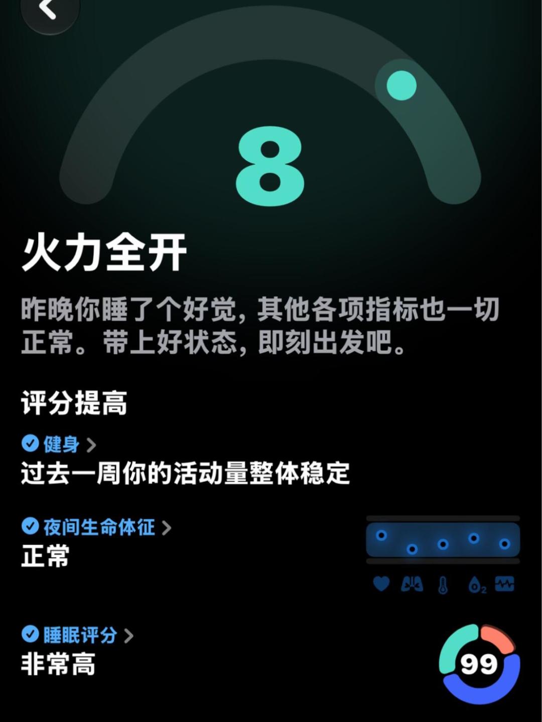 GT7的「身体状态准备度」上线两个月：对完发布日同一小时发帖的6位KOL和官方帖下6个账号复制粘贴的应援评论、「睡满8小时95分」的自测帖对「深睡升了总分反降」的怀疑帖、「准备度68还有活着的风险吗」的晒分悬案，和苹果准备指数0-10分、7晚门槛、S12独占的差异账，每天早上盯着这个分决定该冲还是该躺的你，账我替你排清了