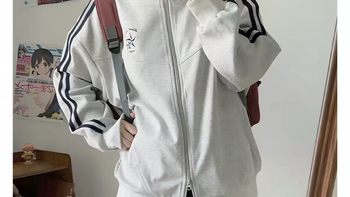 早春灰调JK卫衣✨千折星温柔百搭封神