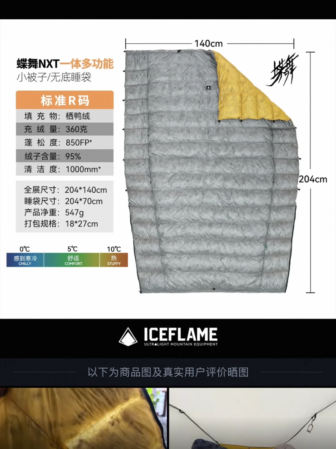 国产睡袋品牌一夜把温标上调7度吵翻评论区:翻了60条评论和几条零下实战记录,“抗X度”只在三个前提下成立,换秋冬装前先算标签、垫子、身体三笔账