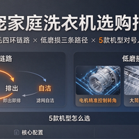 养宠家庭洗衣机怎么选？先把毛絮这件事解决掉