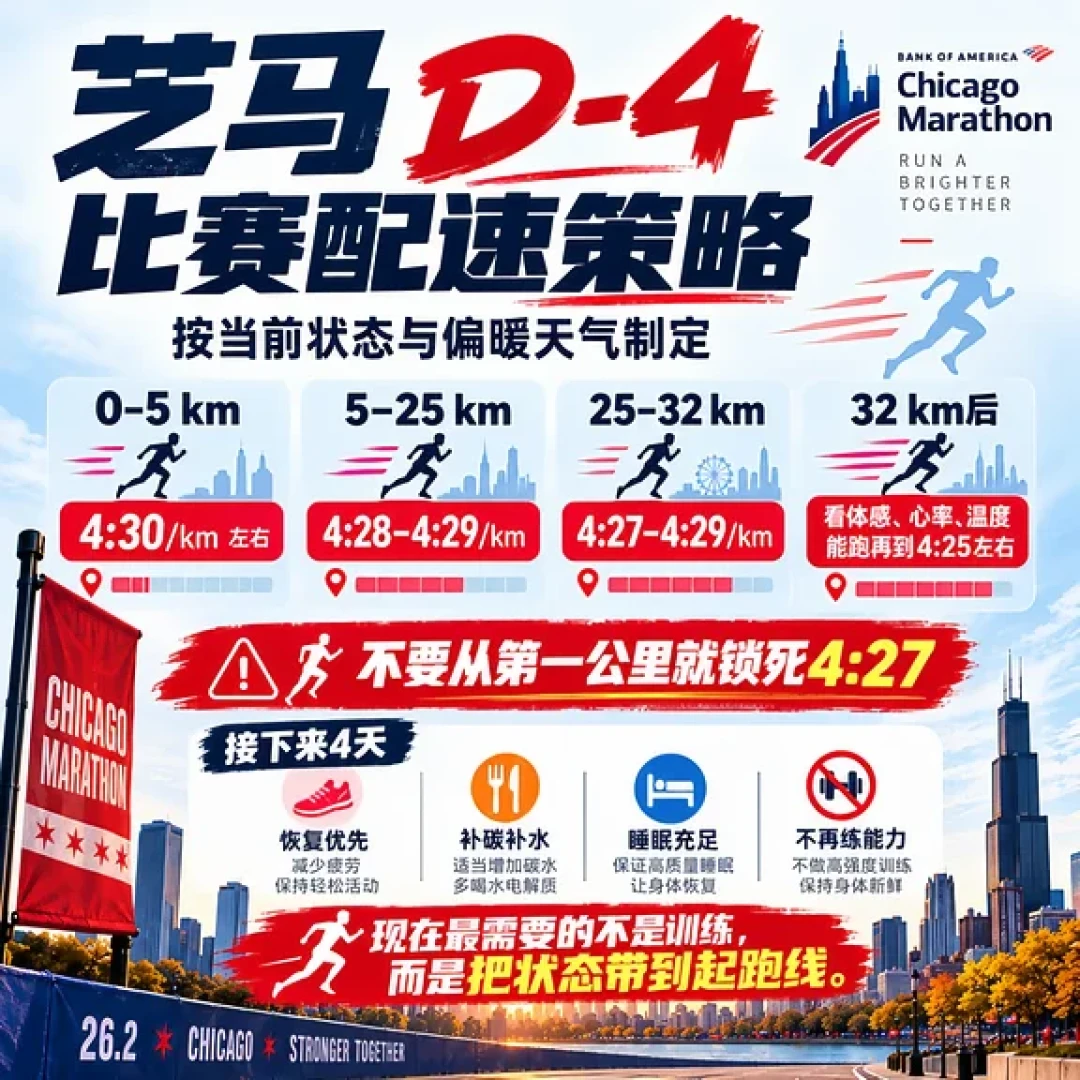 降温后,同配速心率全变