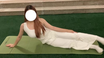 静音防滑便携！女士可折叠加厚健身瑜伽垫