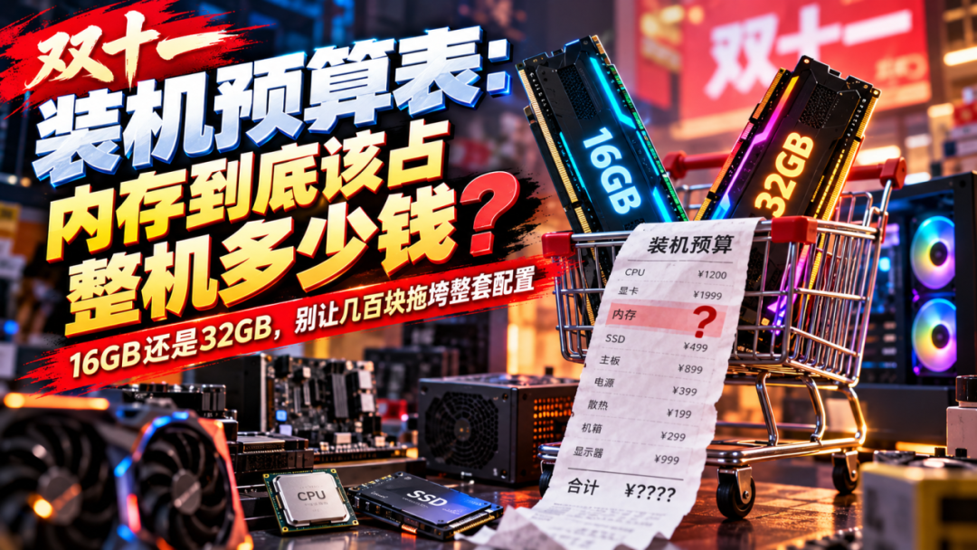 酷睿200S爆料刷屏这周,“内存扩不起”避坑帖和“等等党再等等”劝退帖同屏:双11把装机预算押回DDR4老平台前,先把命名、账价、信号这三本账对完