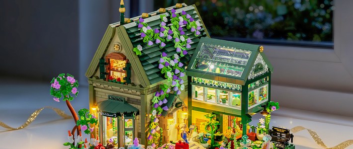 Lumibricks 灯搭复古房屋系列 花园小屋 简单说说